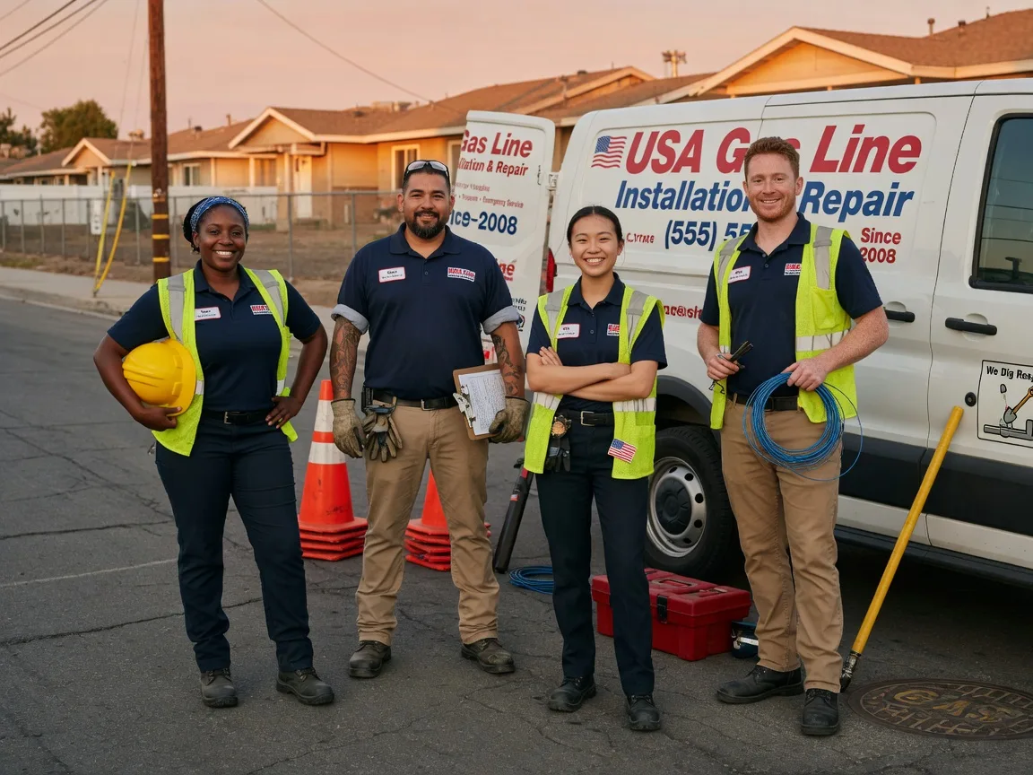 Gas Line Installation company in Hawkinsville, GA